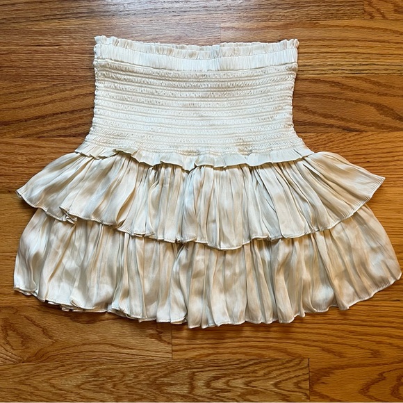 Reset by Jane Silky Amore Skirt in cream size small - Picture 5 of 5